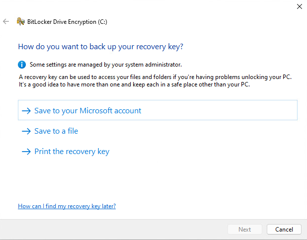 Bitlocker