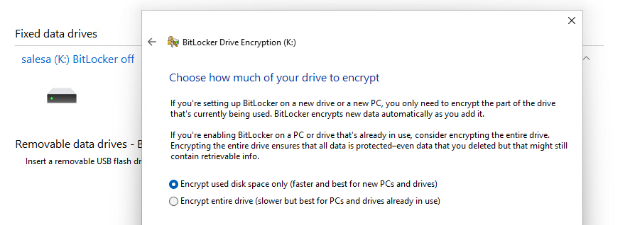 Bitlocker
