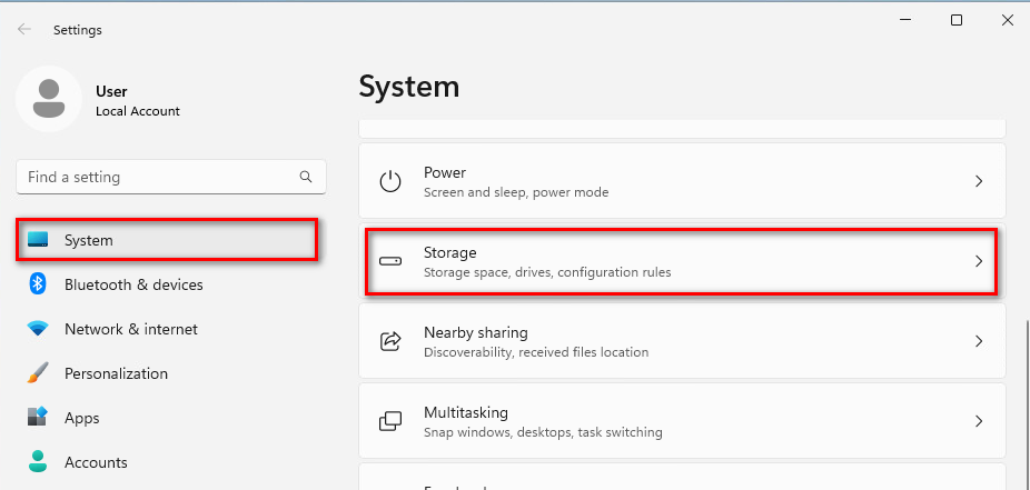 Disk management tool